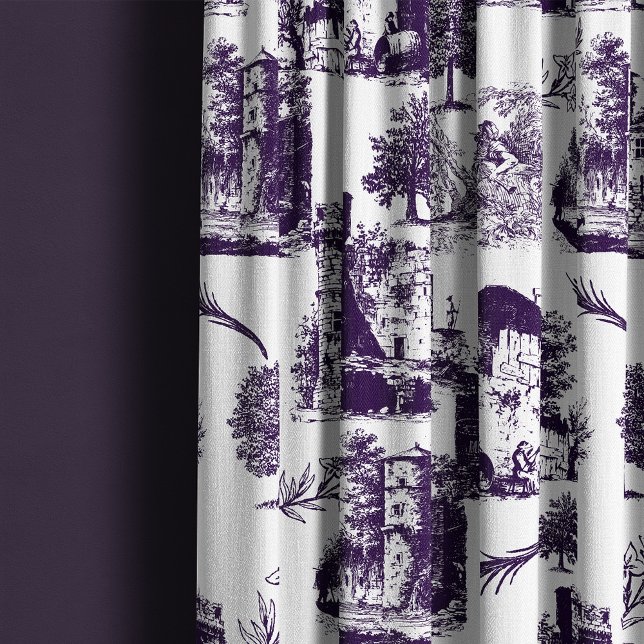 Tecido Paisagem Toile do vintage (Criador carregado)