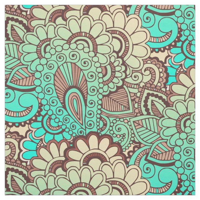 Tecido Paisley Ornaments I + seu apoio. & ideias (Modelo)