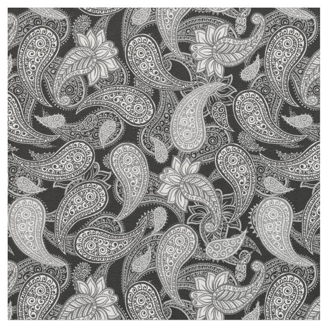 Tecido Paisley Pattern (Detalhe)