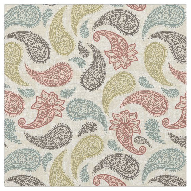 Tecido Paisley Pattern (Detalhe)