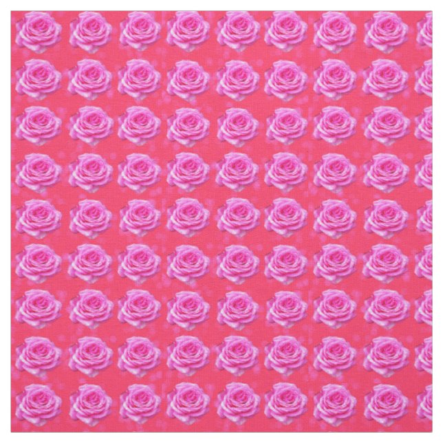 Tecido Paixão de Rosa Rosa (Modelo)