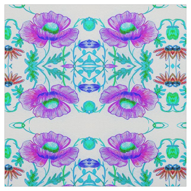 Tecido Paixão pela Luz Roxa (Modelo)