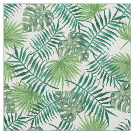Tecido palmeira Modelo tropical deixa selva monstera verd