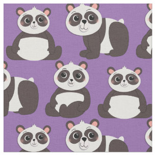 Tecido Panda Bears Cuecas
