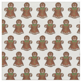 Tecido Pão de Natal Lady Damas Cookie Holiday