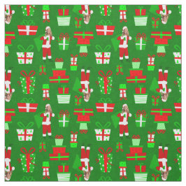 Tecido Papai Noel feio Marjorie Taylor Greene