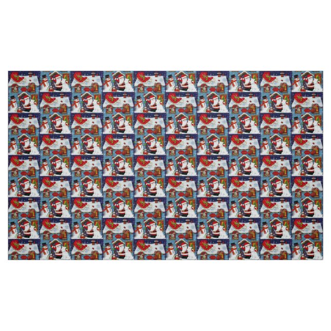 Tecido Papais noeis (Fat Quarter)