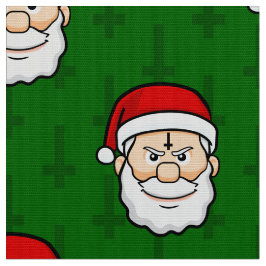 Tecido papais noeis de granizo do xmas