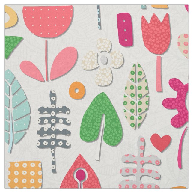 Tecido papel cortado em prata (Modelo)