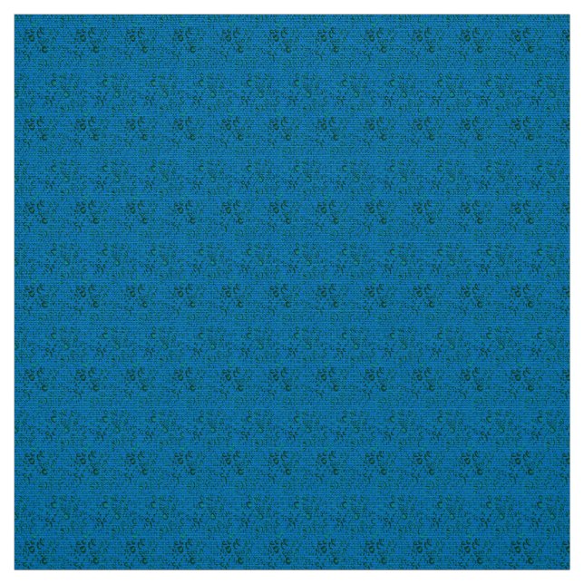 Tecido Papel de embrulho azul com um padrão geométrico (Modelo)