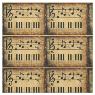 Tecido Papel de notas do teclado
