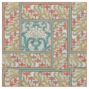 Tecido Papel de parede para flores Daffodil chintz art no