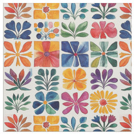 Tecido Papel Picado - Patterno De Arte Folk Mexicano