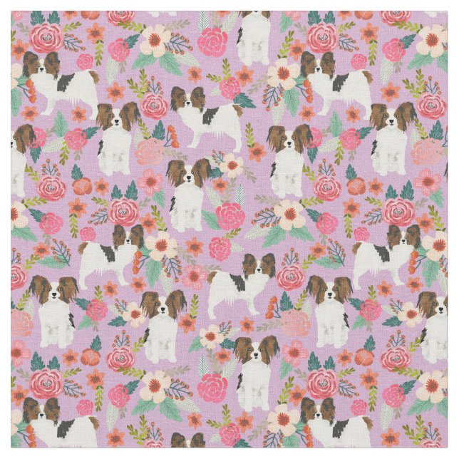 Tecido papillon cão vintage (Detalhe)