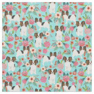 Tecido papillon vintage floral
