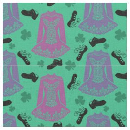 Tecido Para Dançarinos Irlandeses Dançando Vestidos Calça