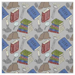 Tecido Para Leitores Livros Misteriosos Padrão