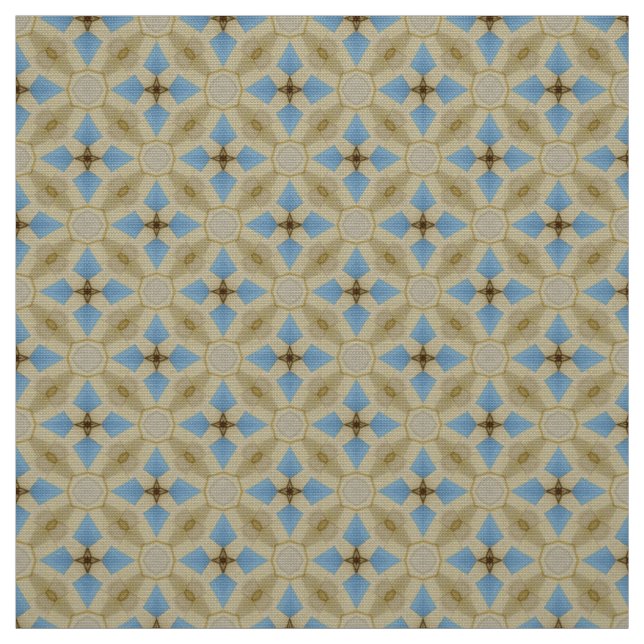 Tecido para móveis amarelo e azul (Modelo)
