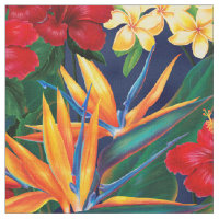 Paraíso Tropical Havaiana Floral - Pequena Escala
