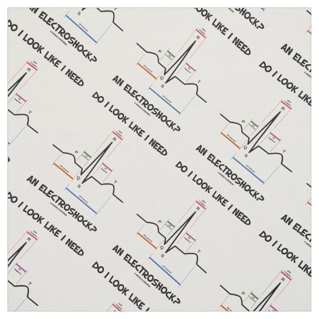 Tecido Parece Que Preciso De Um Eletrochoque? ECG ECG (Modelo)