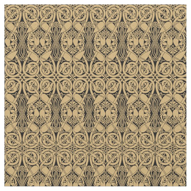 Tecido Parentesco Celtic Knot Lindisfarne (Detalhe)