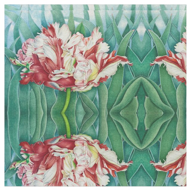 Tecido Parrot Tulip (Detalhe)