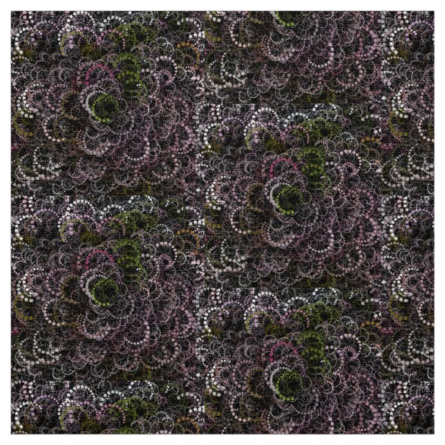 Tecido partículaArt Floral 1 (Modelo)