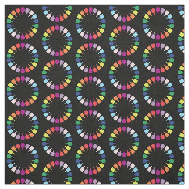 Tecido Pás de picleball, fundo personalizado (Modelo)