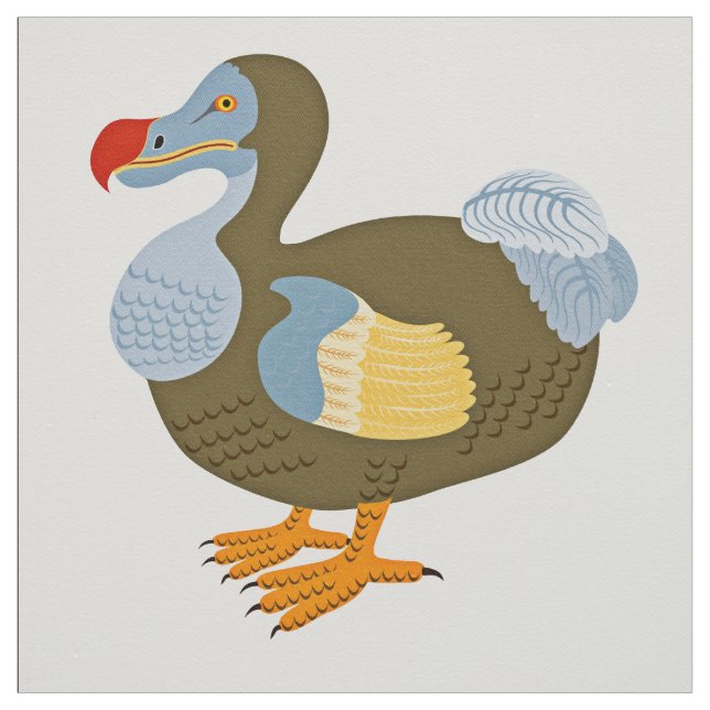Tecido Pássaro clássico do Dodo dos desenhos animados (Modelo)