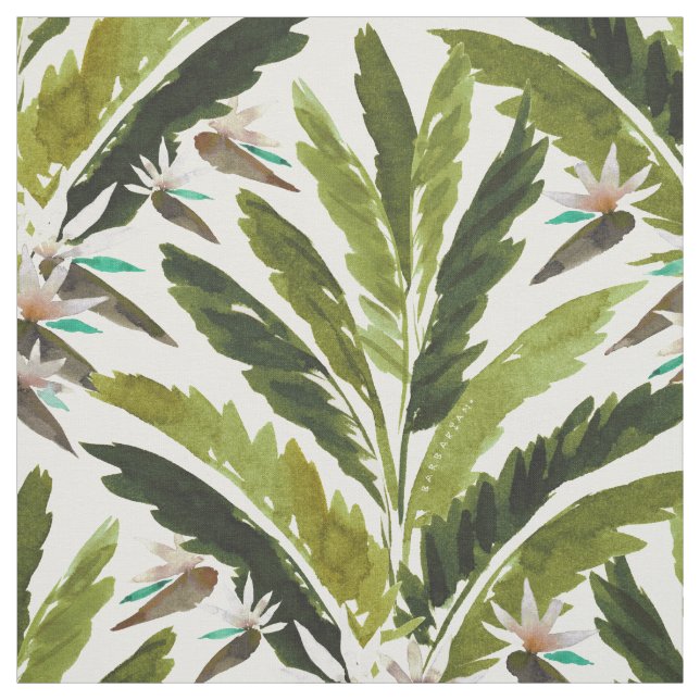 Tecido Pássaro de Paraíso para DIVERSÃO TROPICAL (Modelo)