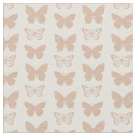 Tecido Pastel butterfly pattern