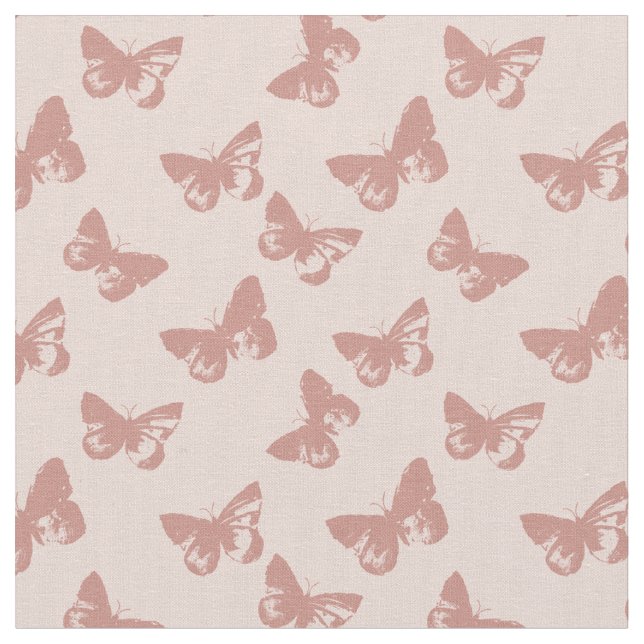 Tecido Pastel butterfly pattern (Detalhe)
