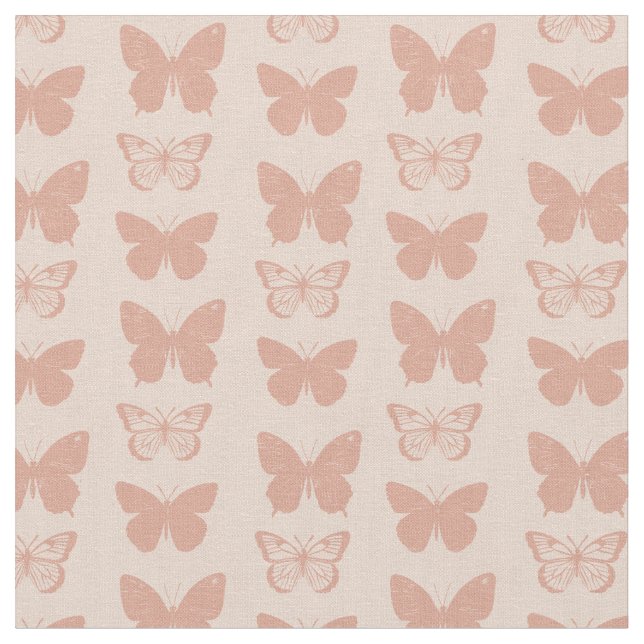Tecido Pastel butterfly pattern (Detalhe)