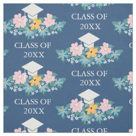 Tecido Pastel Flores Azul Classe de Padrão