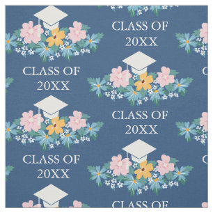 Tecido Pastel Flores Azul Classe de Padrão