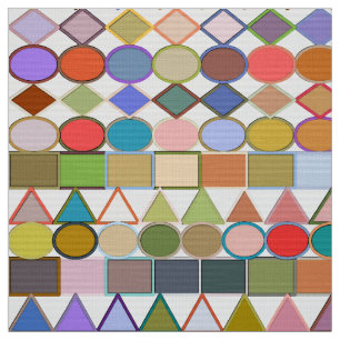 Tecido Pastels geométricos, multi tribais modernos no