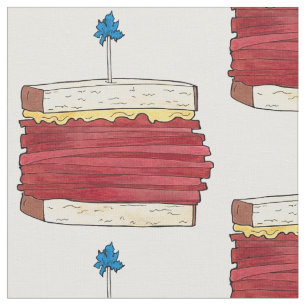 Tecido Pastrami em Rye NYC Kosher Jewish Deli Sandwich