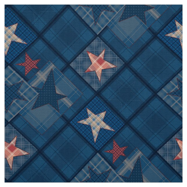 Tecido Patchwork de Denim (Modelo)