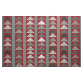 Tecido Patchwork-Look Red "Flying Geese"
