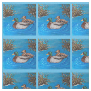 Tecido Patos-reais