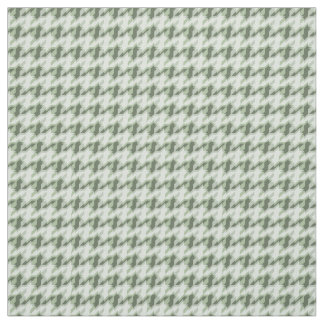 Tecido Patrón de pata de gallo verde.