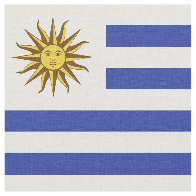 Tecido pavilhão Uruguai (Detalhe)