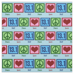 Tecido Paz Amor 13.1 Meia Maratona
