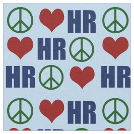 Tecido Paz Amor Recursos Humanos Recursos Humanos Azul