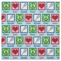 Peace Love Squash Racquet Sports