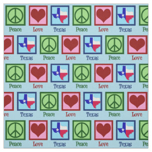 Tecido Peace Love Texas Orud Texan