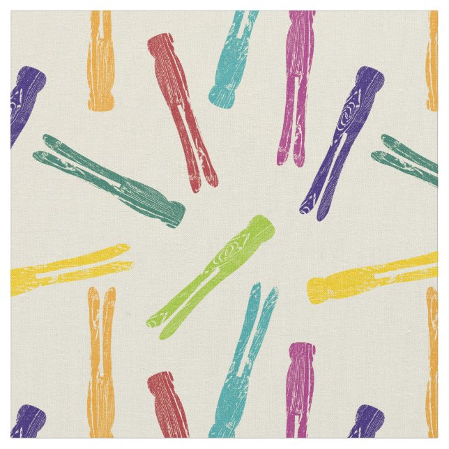 Tecido Pegadas de Lavagem Coloridas de Peles de Pau (Detalhe)