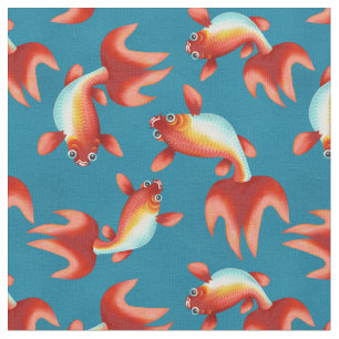 Tecido Peixe Koi