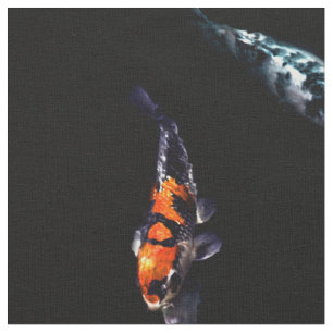 Tecido Peixes da coloração de Nishikigoi Koi