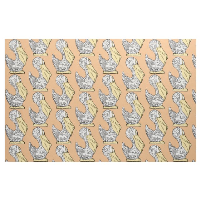 Tecido pelicano bonito (Fat Quarter)